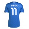 Muški Nogometni Dres Real Madrid Rodrygo Goes #11 Rezervni 2025-26 Kratak Rukav